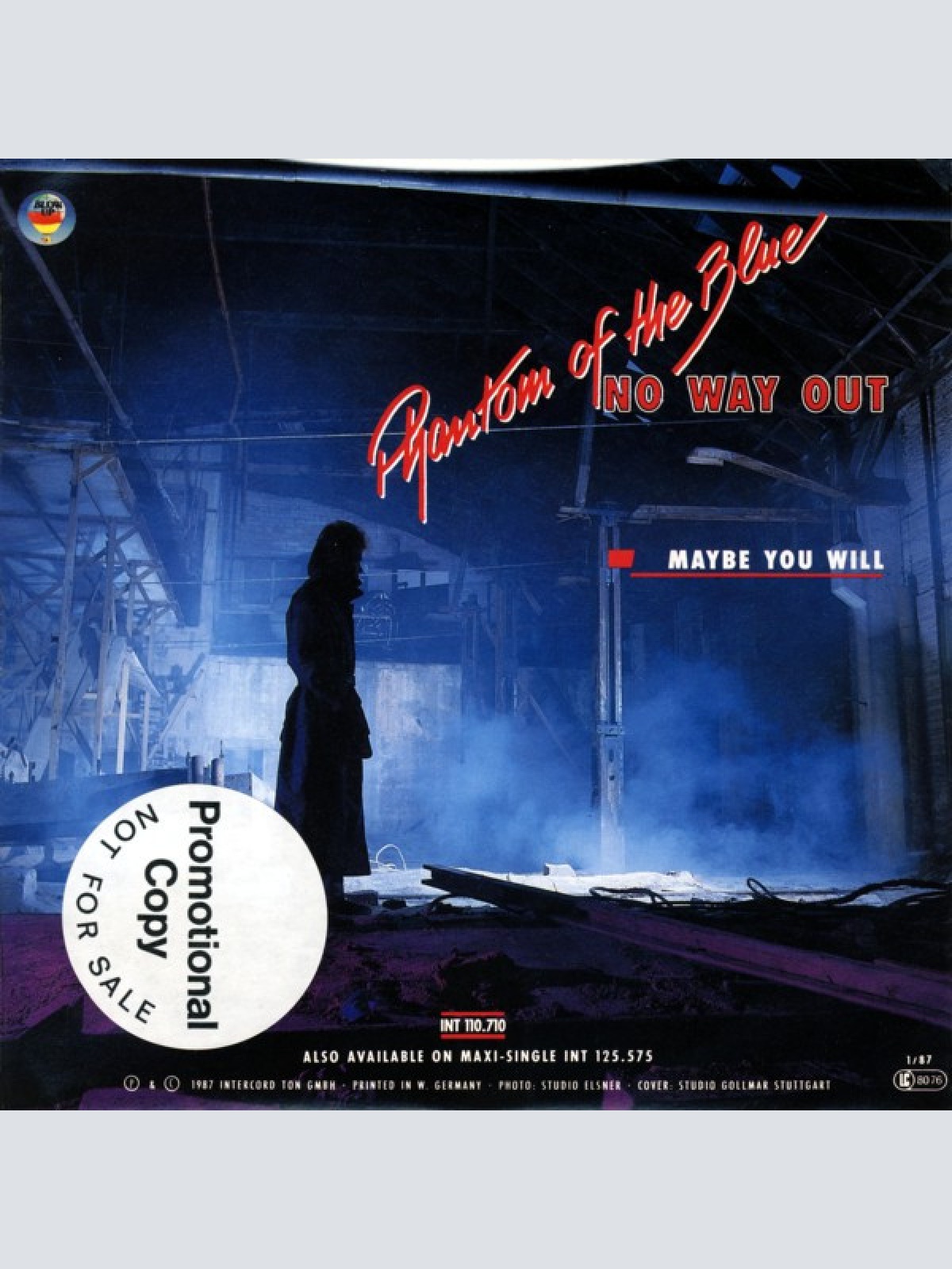 Vinyl / Phantom Of The Blue - No Way Out