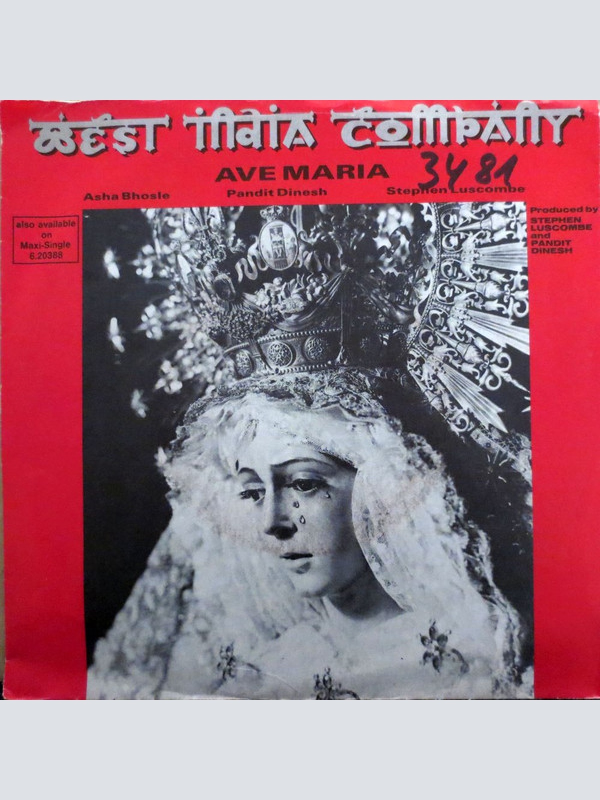 Vinyl / West India Company - Ave Maria