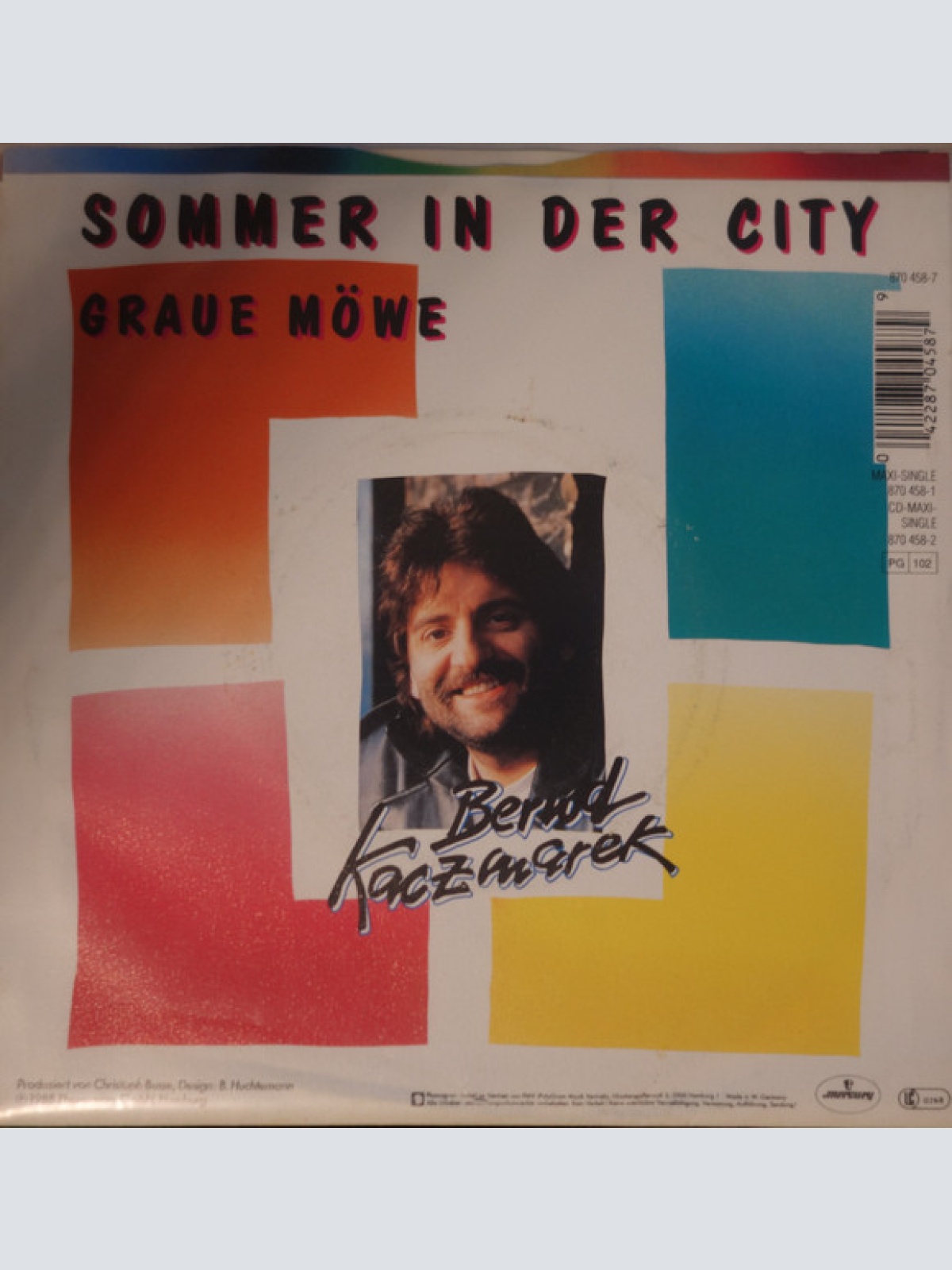 Vinyl / Bernd Kaczmarek - Sommer In Der City