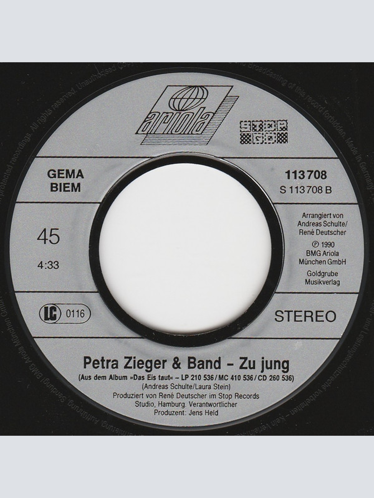 Vinyl / Petra Zieger - Emotion