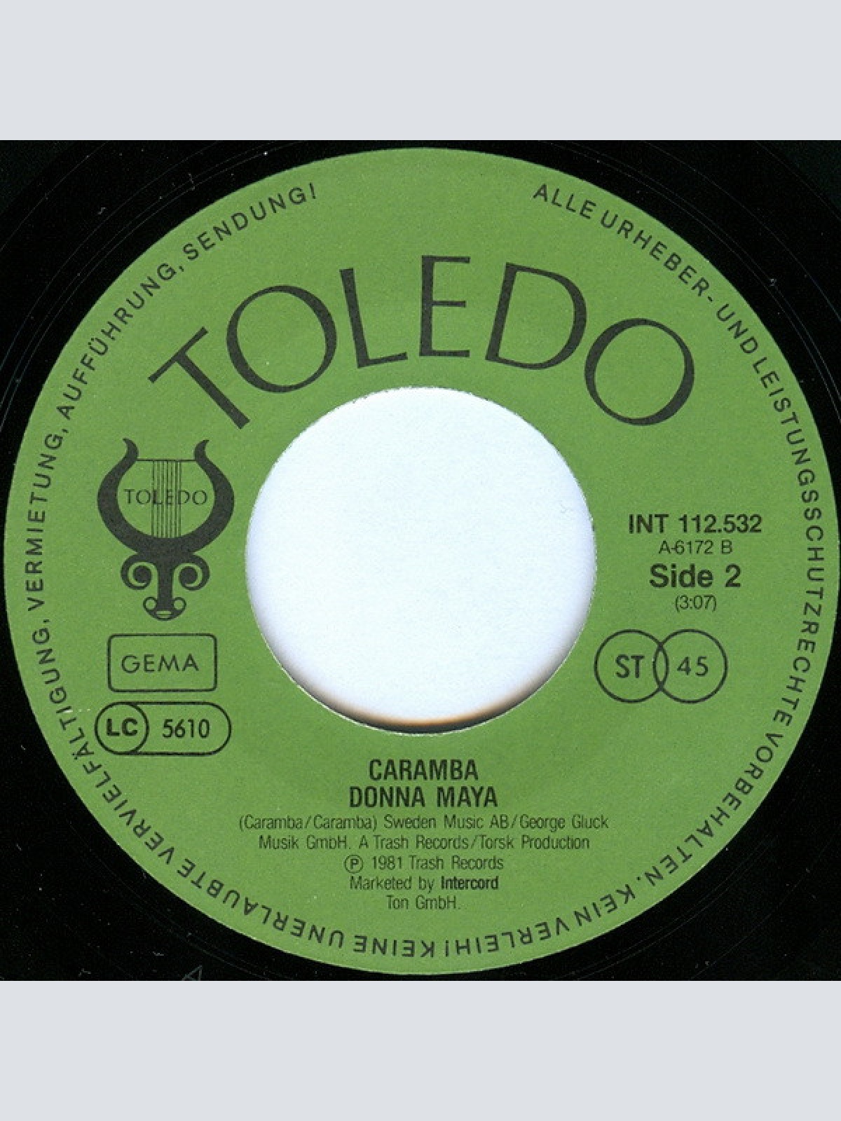 Vinyl / Caramba - Hubba Hubba Zoot-Zoot