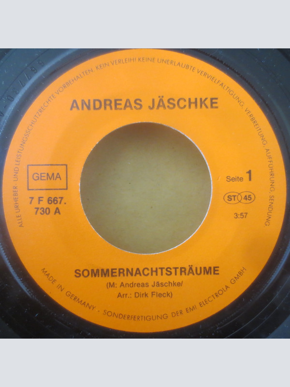 Vinyl / Andreas Jäschke - Sommerträume / Idyll