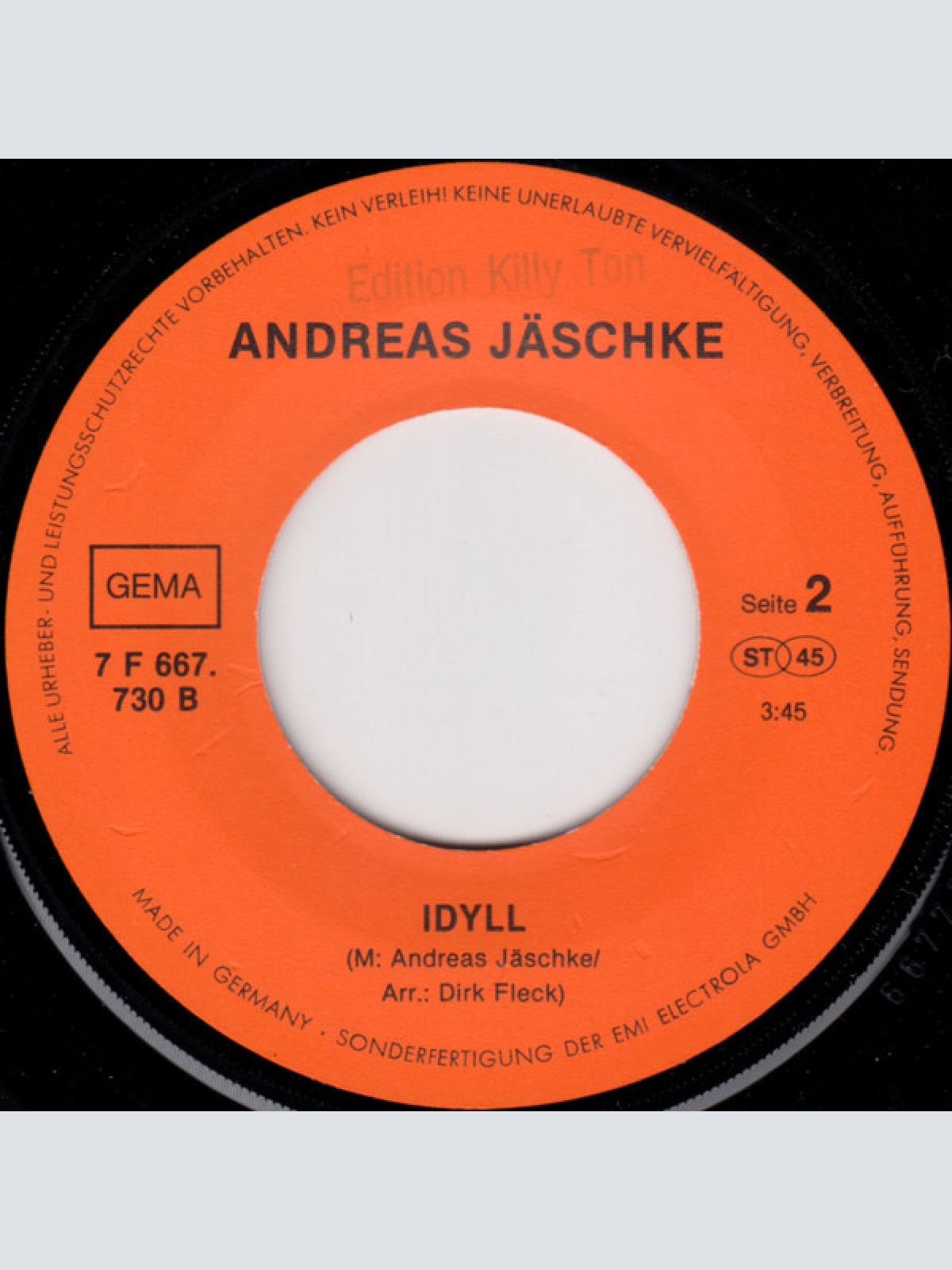 Vinyl / Andreas Jäschke - Sommerträume / Idyll