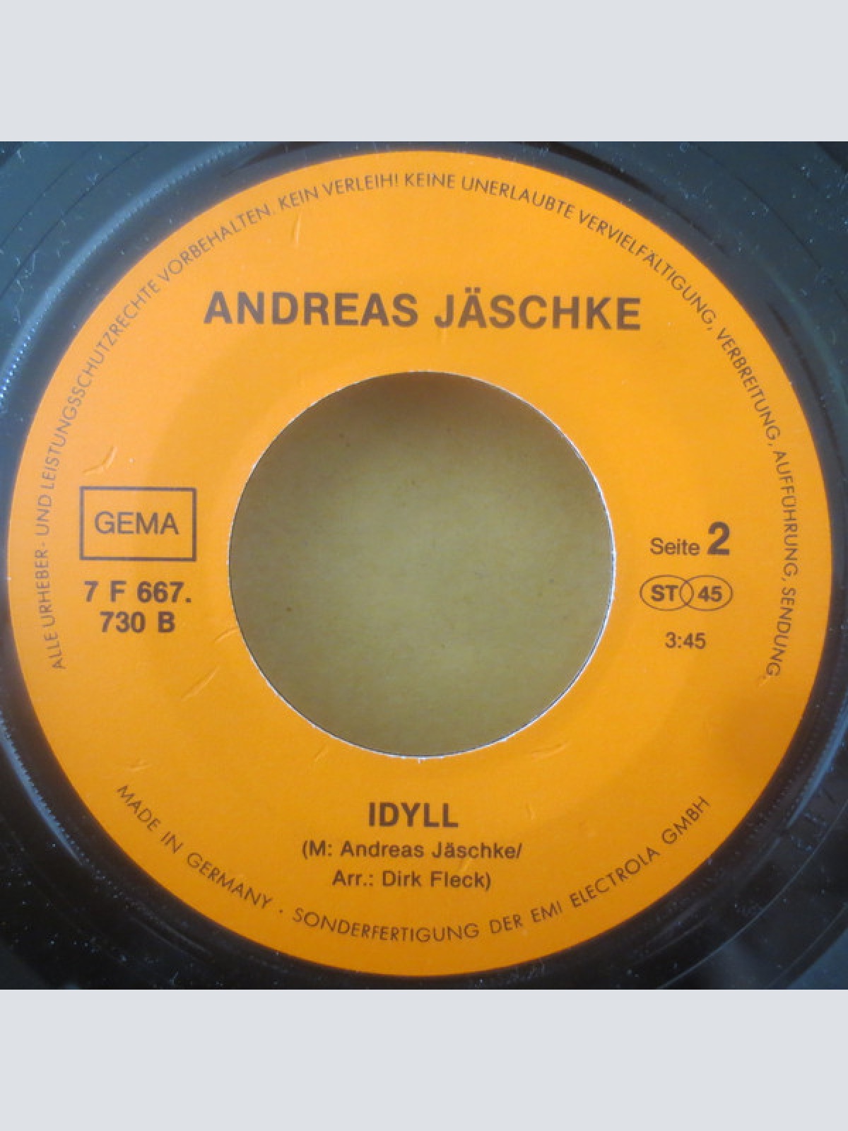 Vinyl / Andreas Jäschke - Sommerträume / Idyll