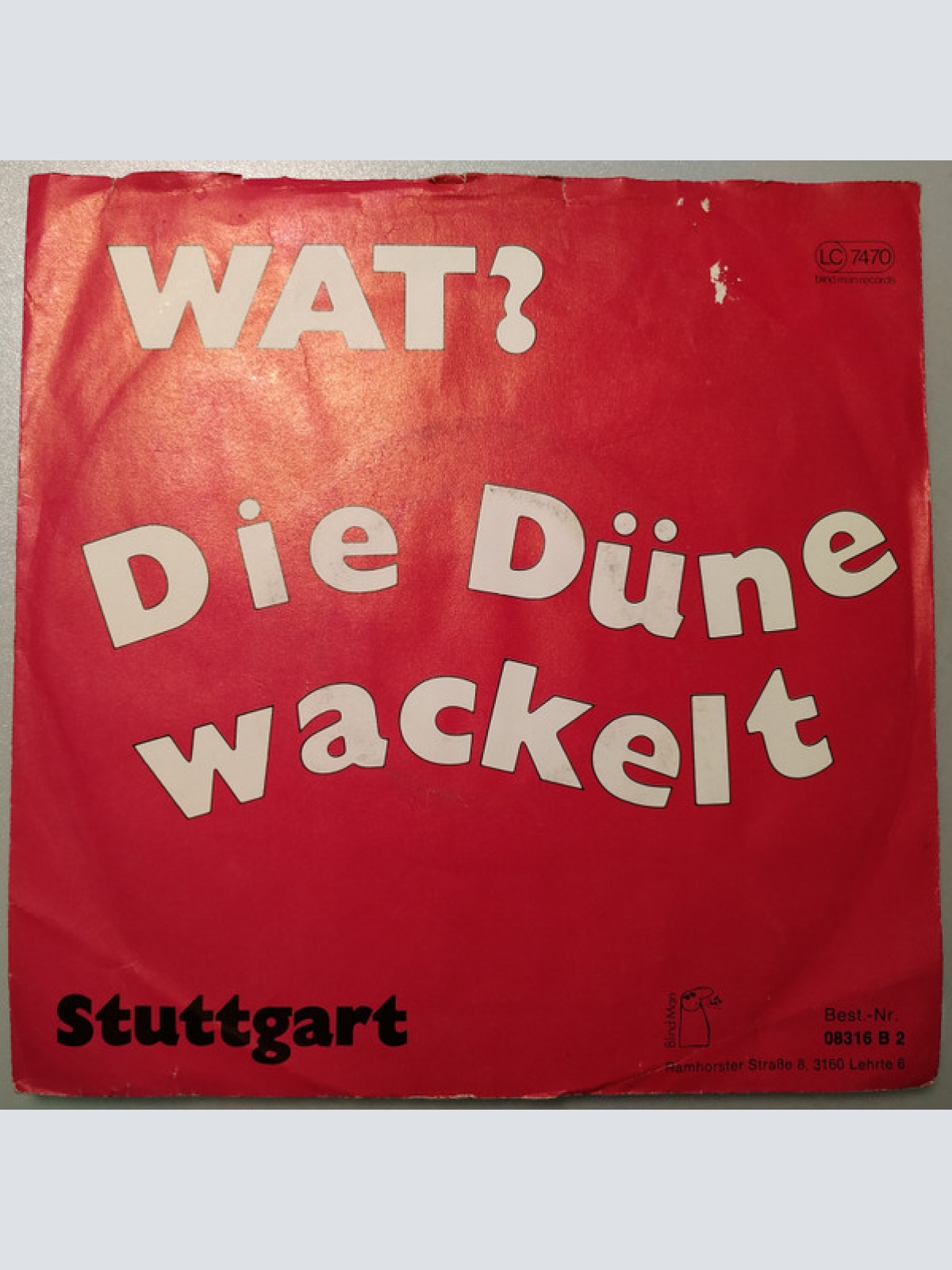 Vinyl / WAT? - Die Düne wackelt / Stuttgart