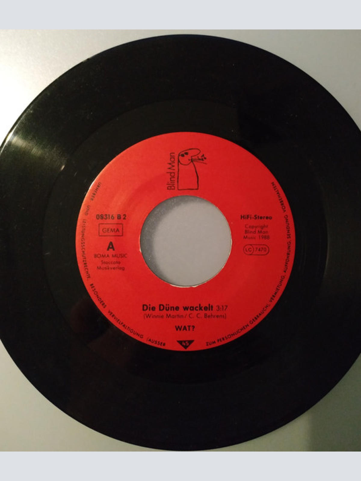 Vinyl / WAT? - Die Düne wackelt / Stuttgart