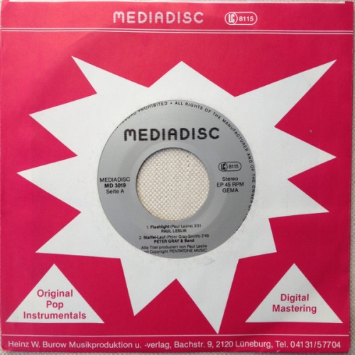 Vinyl / Paul Leslie, Peter Gray & Band - Original Pop Instrumentals