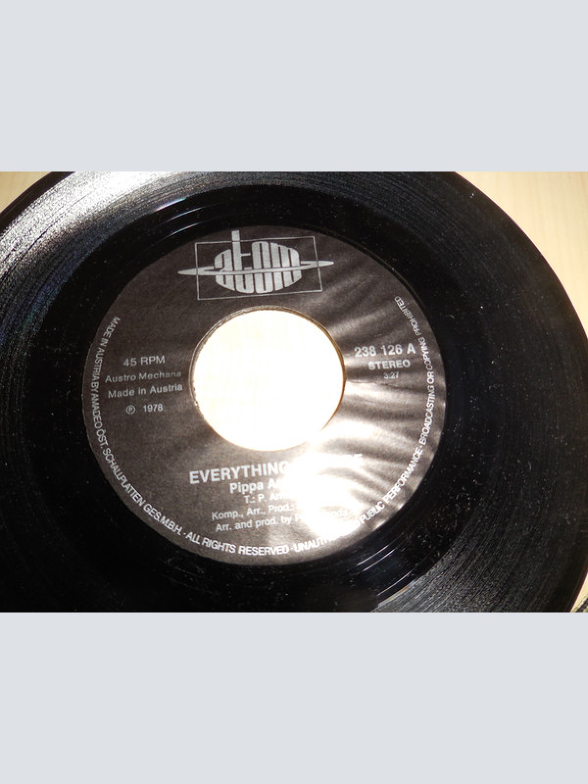 Vinyl / Pippa Armstrong - Everything You Are / Children