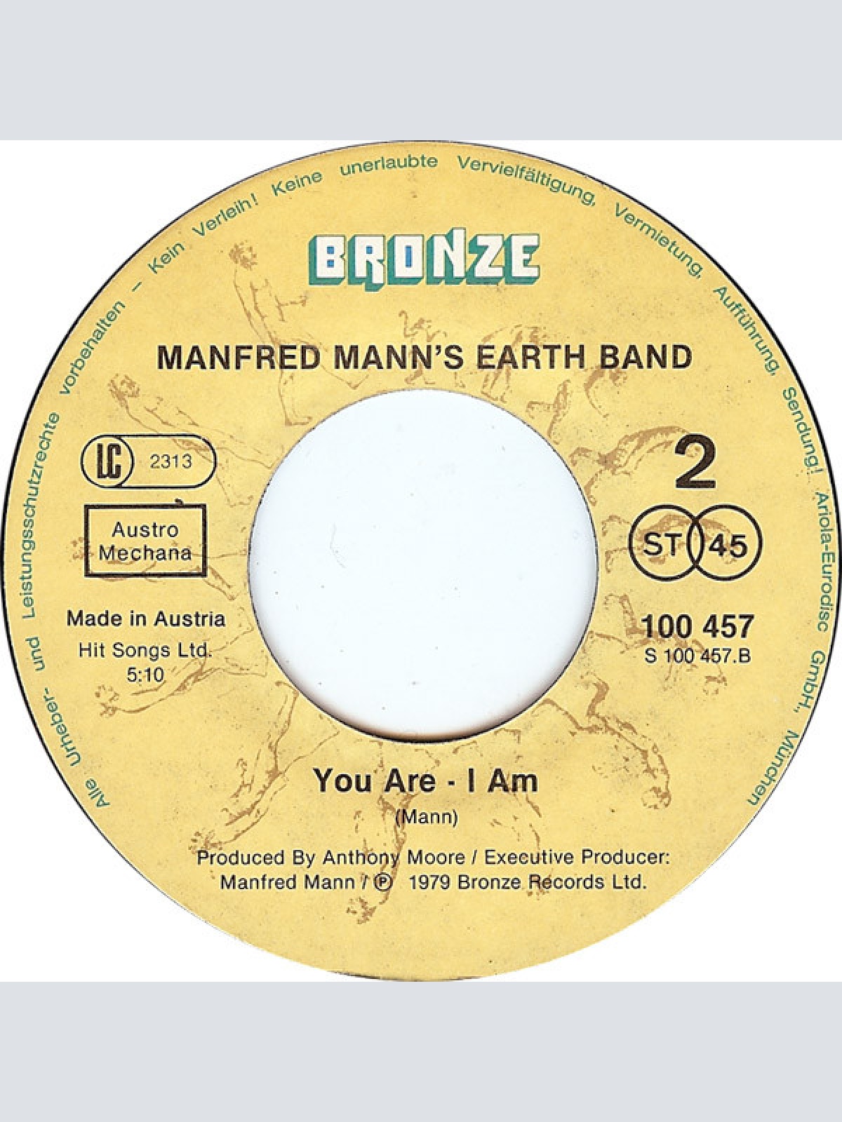 Vinyl / Manfred Mann's Earth Band - Don't Kill It Carol