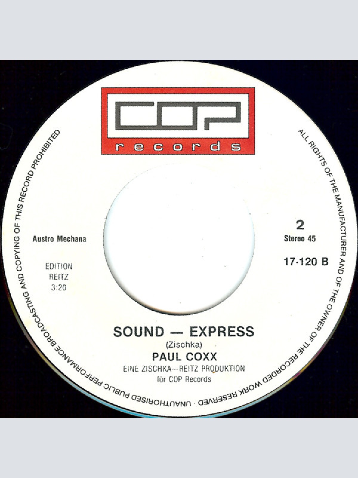 Vinyl / Paul Coxx - Einfach Wie Du Bist