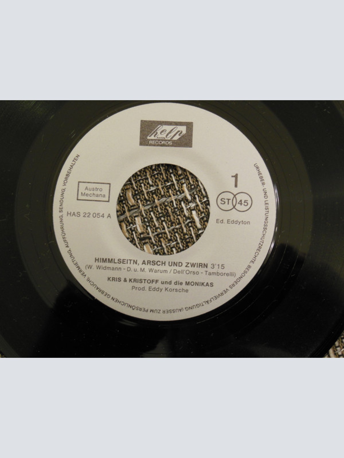 Vinyl / Kris & Kristoff - Himmelseitn, Arsch Und Zwirn