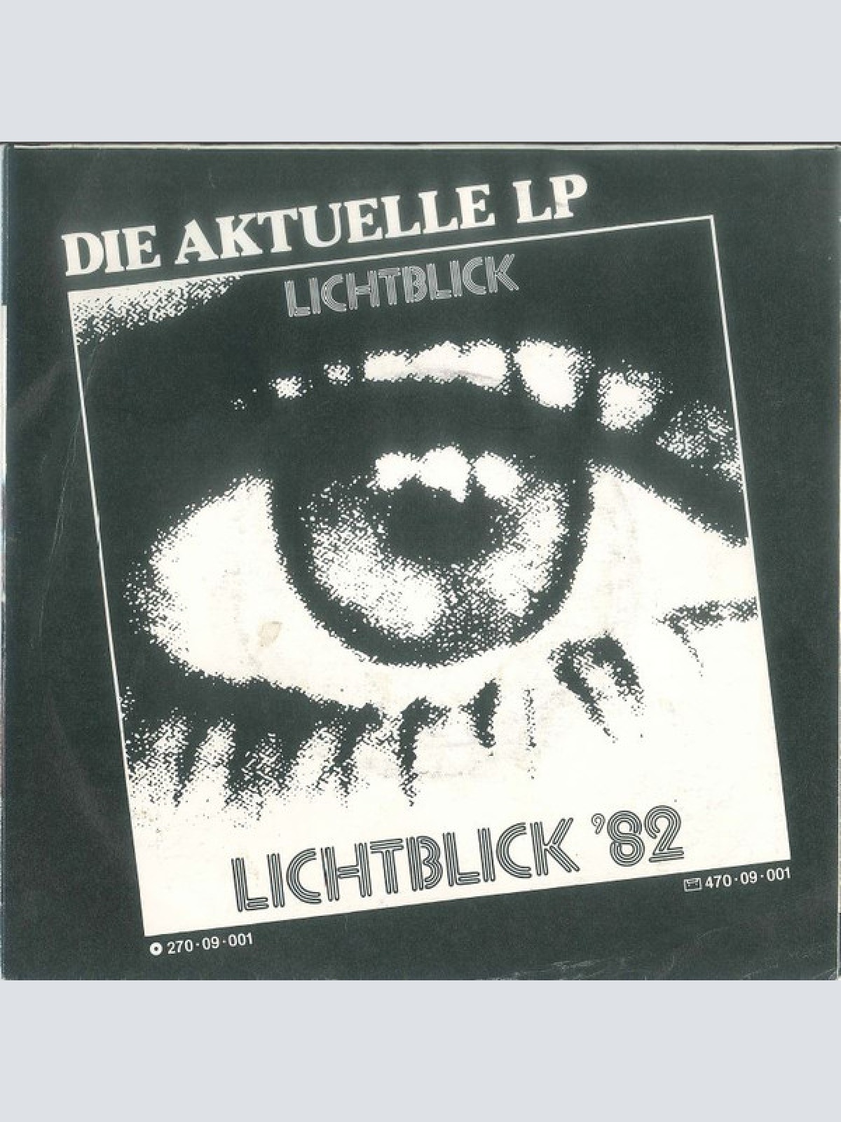 Vinyl / Lichtblick - Du Riechst So Gut / Mir Geht Der Arsch Auf Grundeis