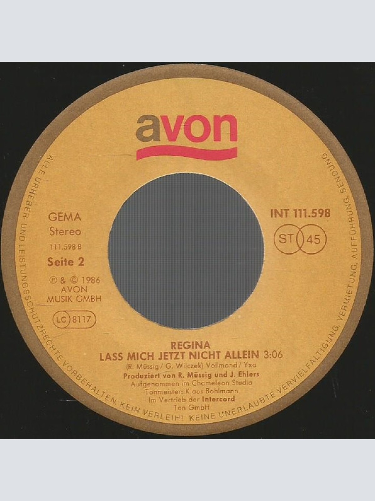 Vinyl / Regina (4) - Müder Montag