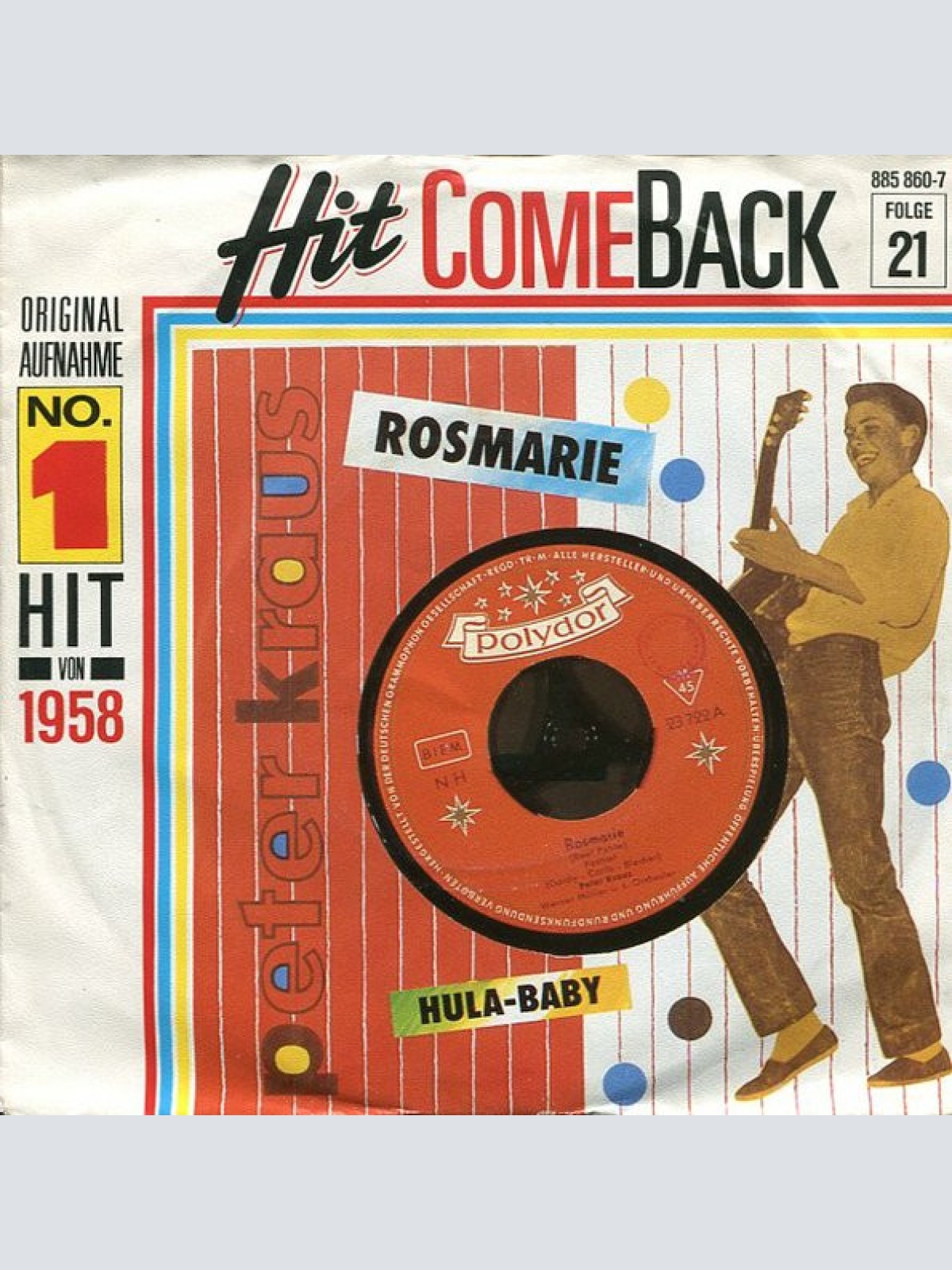 Vinyl / Peter Kraus - Rosmarie (Reet Petite)