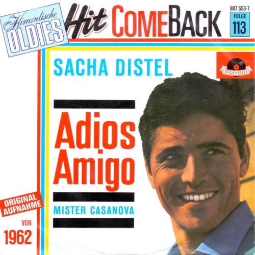 Vinyl / Sacha Distel - Adios Amigo