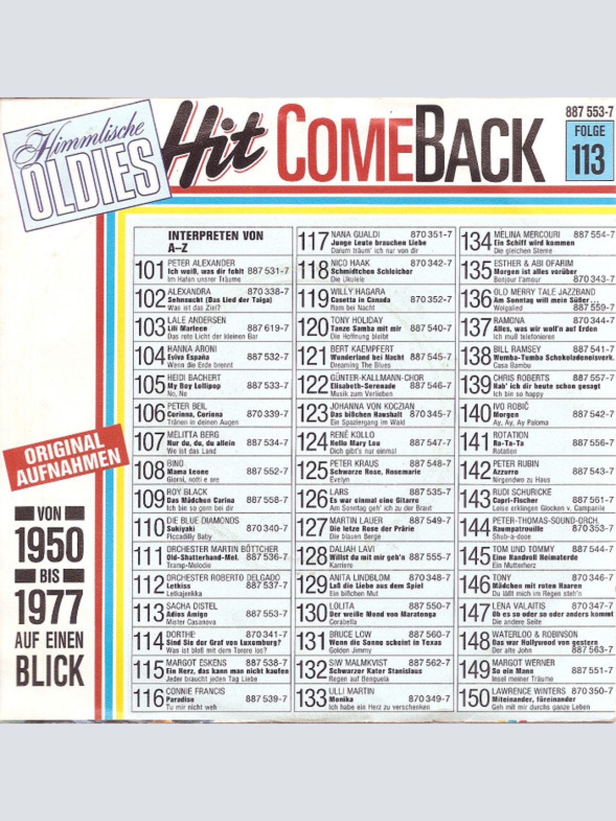 Vinyl / Sacha Distel - Adios Amigo