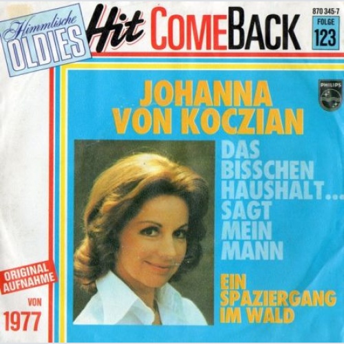 Vinyl / Johanna Von Koczian - Das Bisschen Haushalt ... Sagt Mein Mann