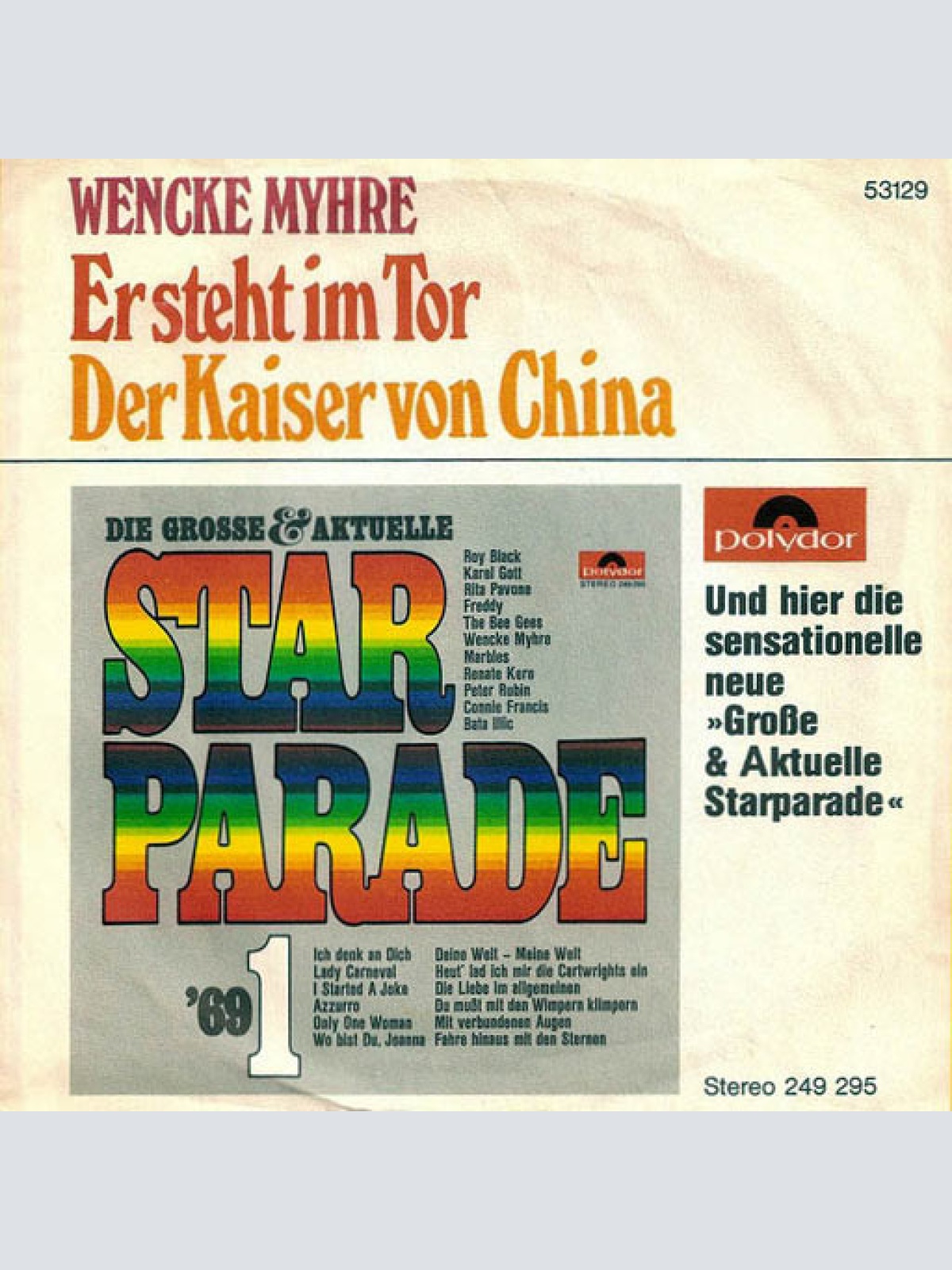 Vinyl / Wencke Myhre - Er Steht Im Tor