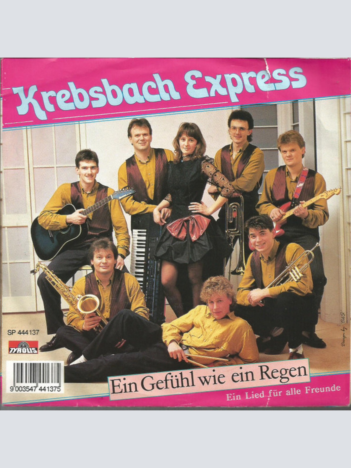 Vinyl / Krebsbach Express - Ein Gefühl Wie Ein Regen