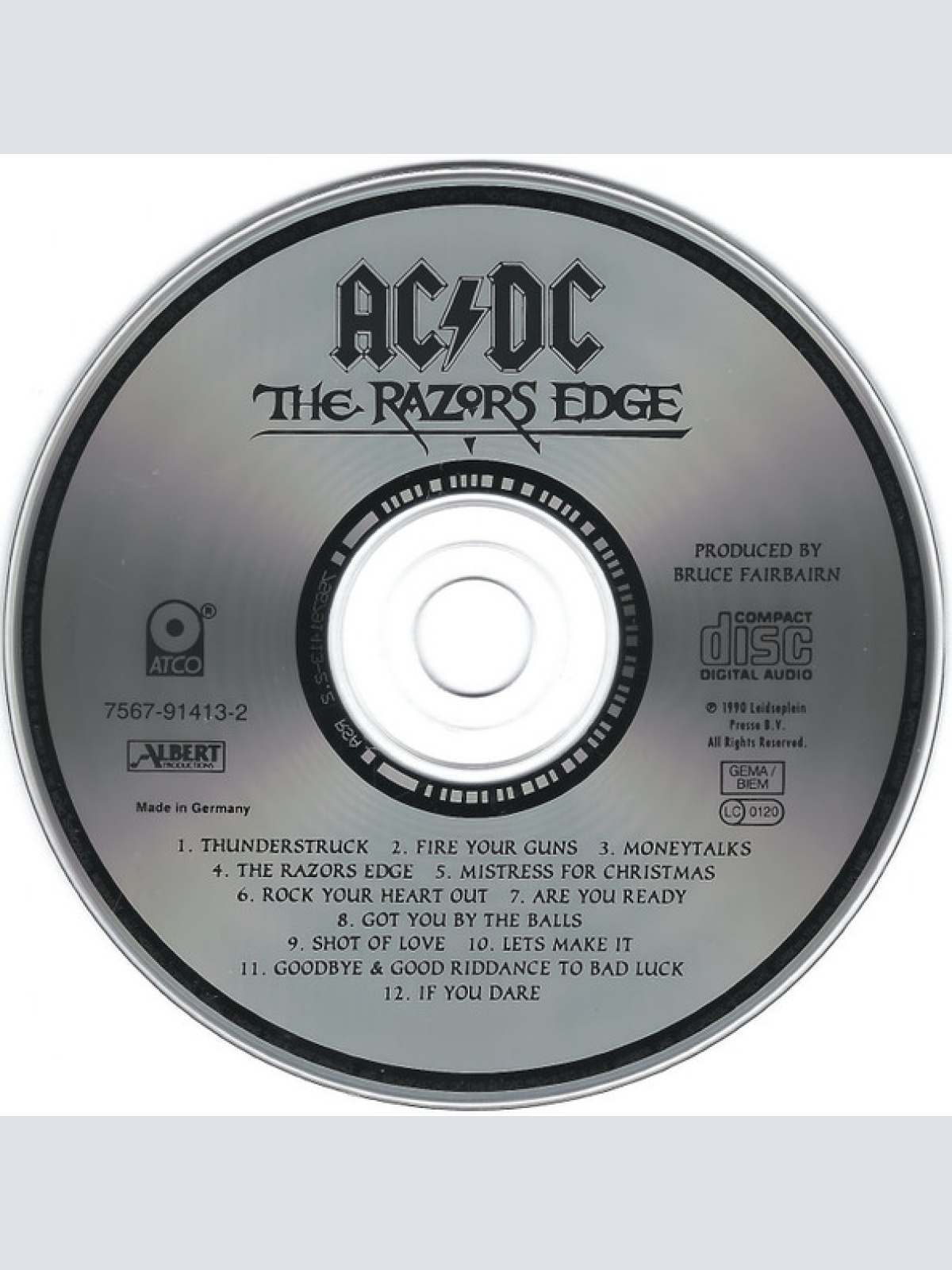 CD / AC/DC - The Razors Edge