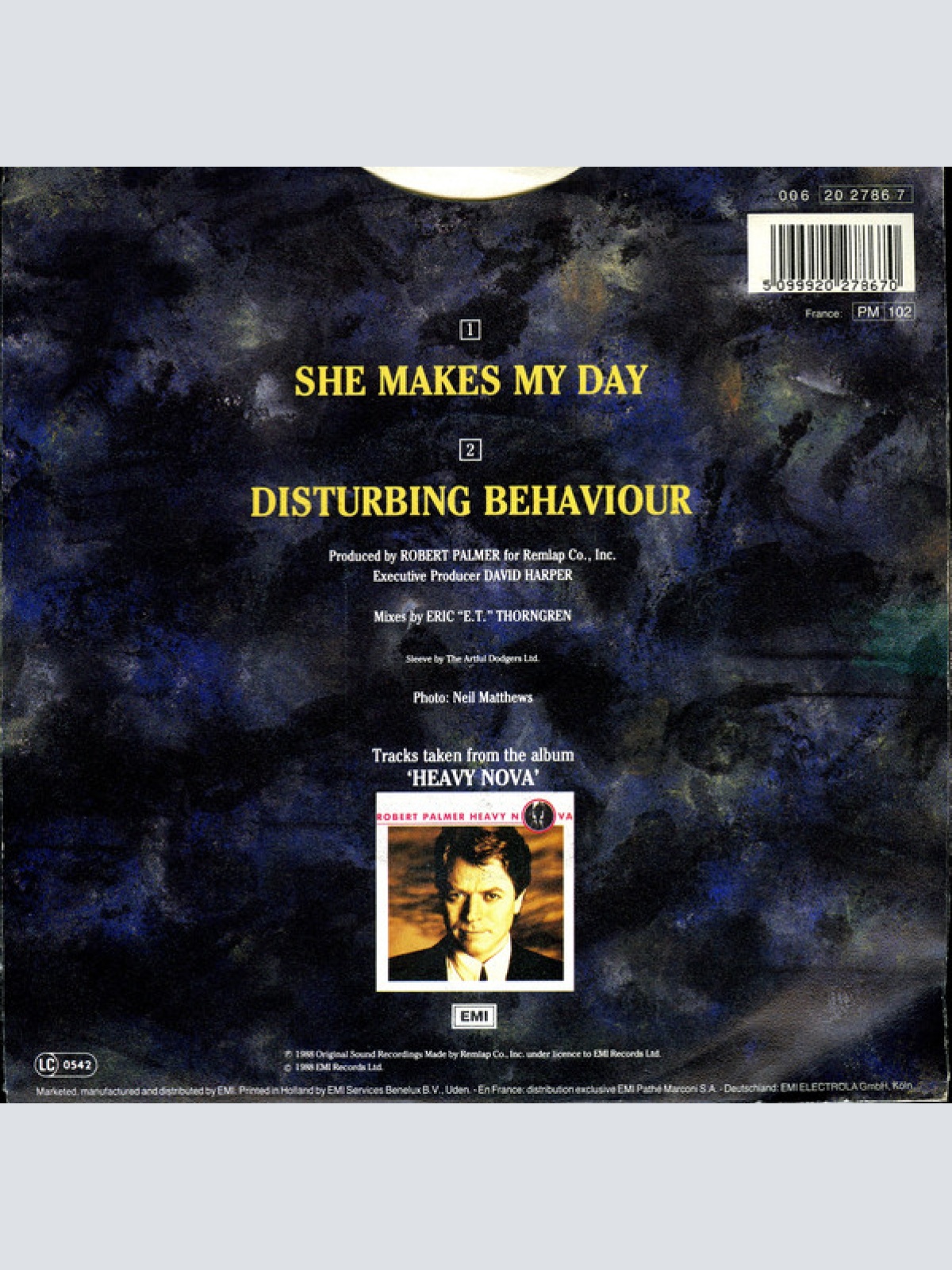 Vinyl / Robert Palmer - She Makes My Day