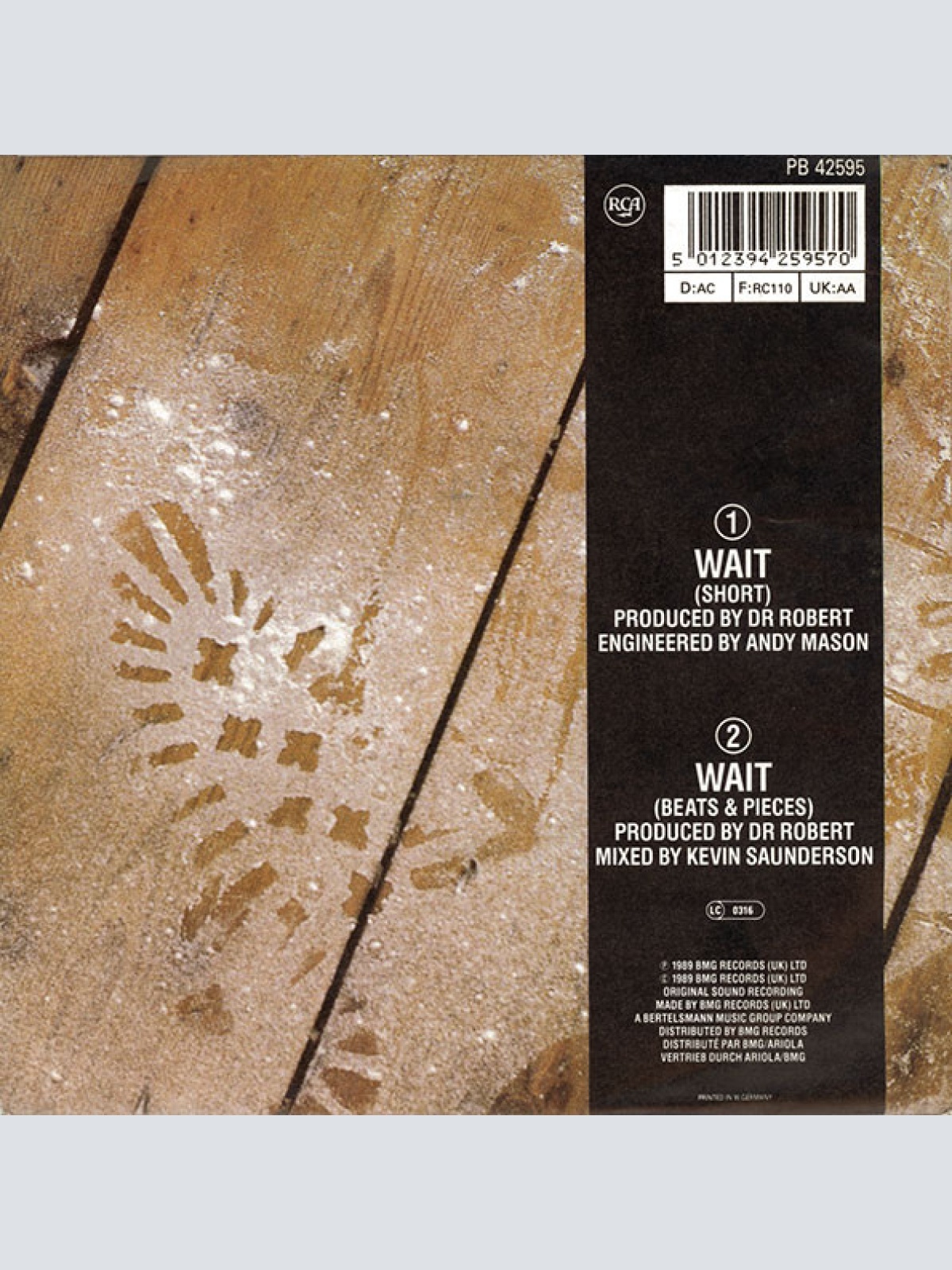 Vinyl / Dr Robert* & Kym Mazelle - Wait!