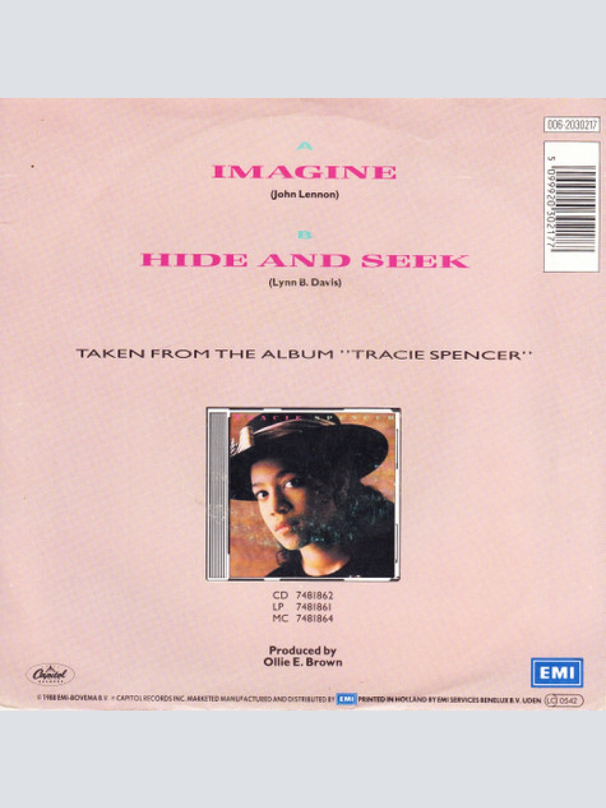 Vinyl / Tracie Spencer - Imagine