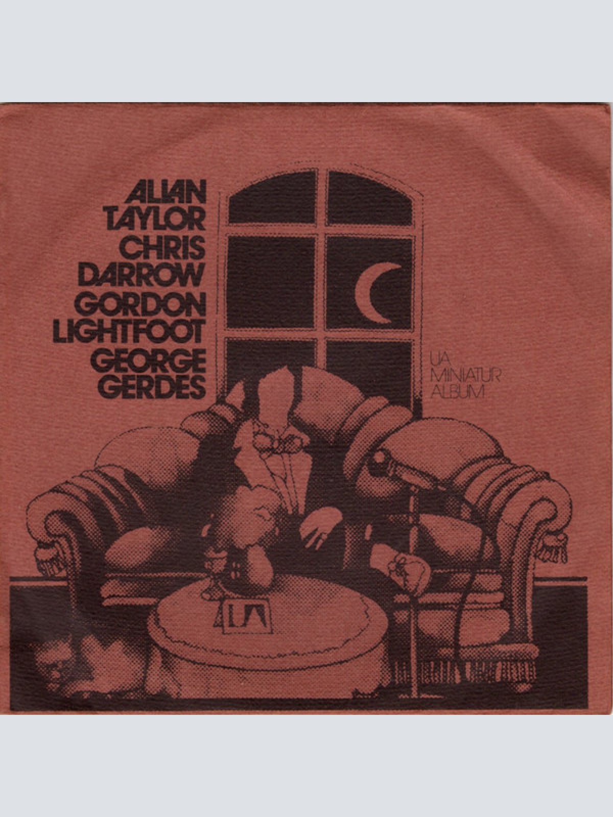 Vinyl / Allan Taylor, Chris Darrow, Gordon Lightfoot, George Gerdes - UA Miniatur Album