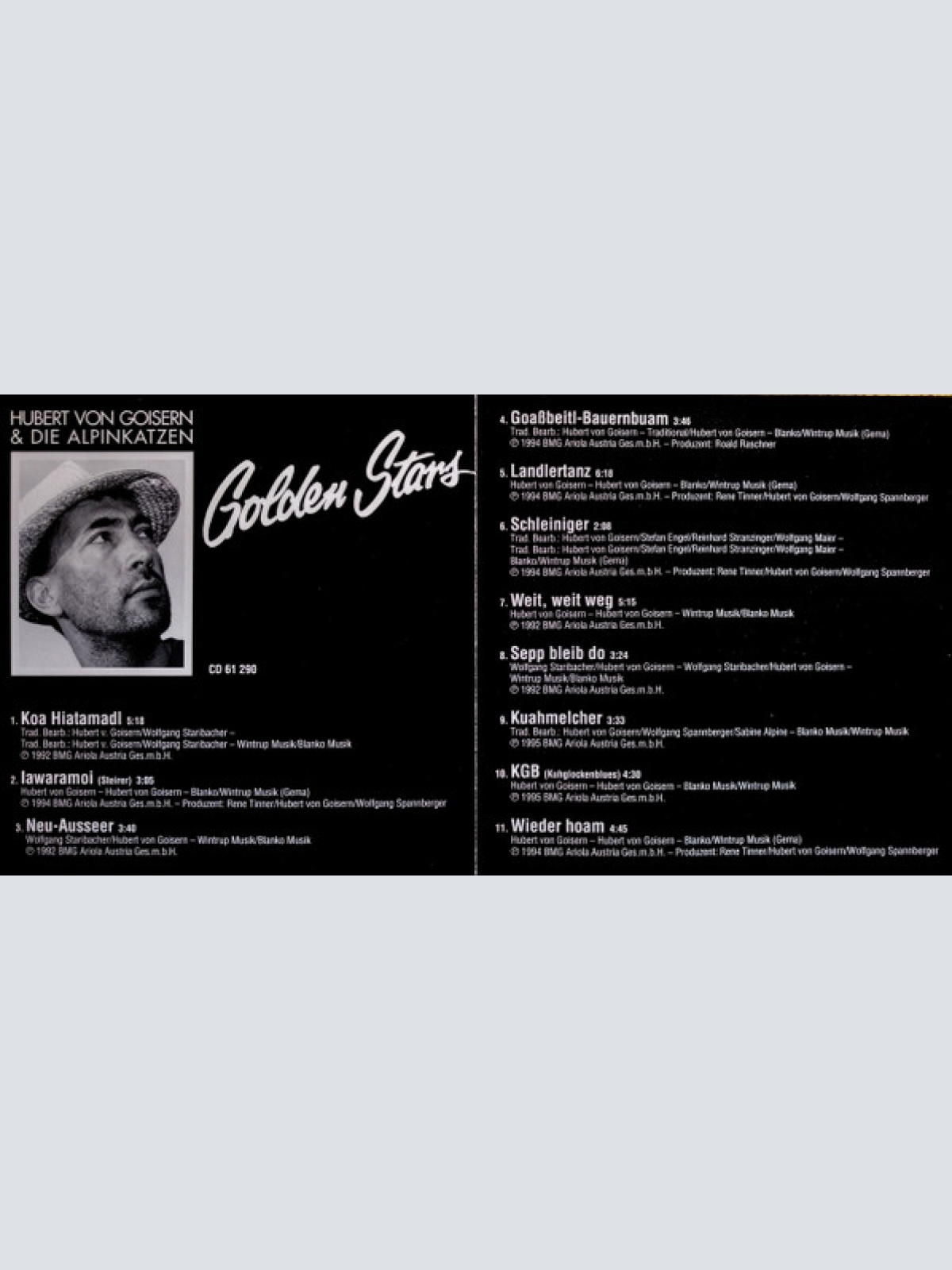 CD / Hubert von Goisern & Die Alpinkatzen* - Golden Stars