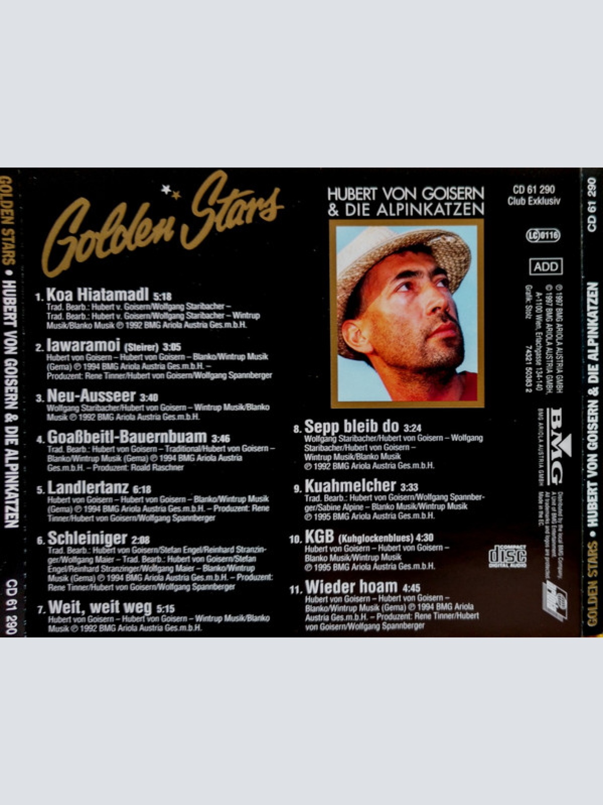 CD / Hubert von Goisern & Die Alpinkatzen* - Golden Stars
