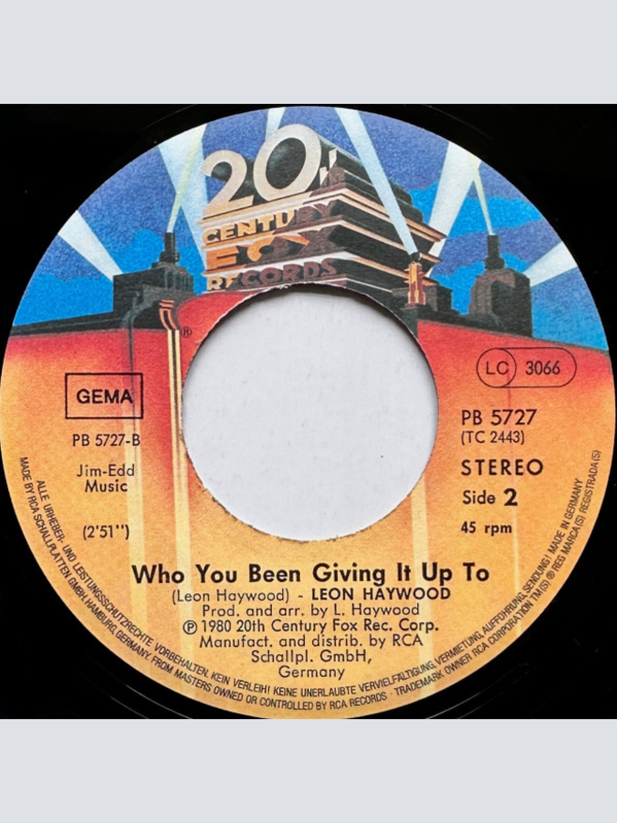 Vinyl / Leon Haywood - Don't Push It Don't Force It