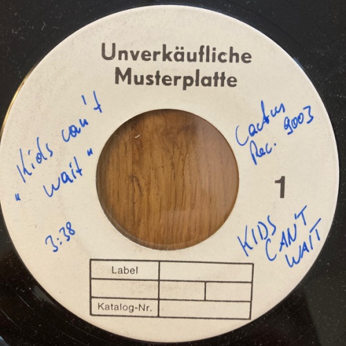 Vinyl / Kids Can't Wait - Kids Can't Wait (Children Of The World)