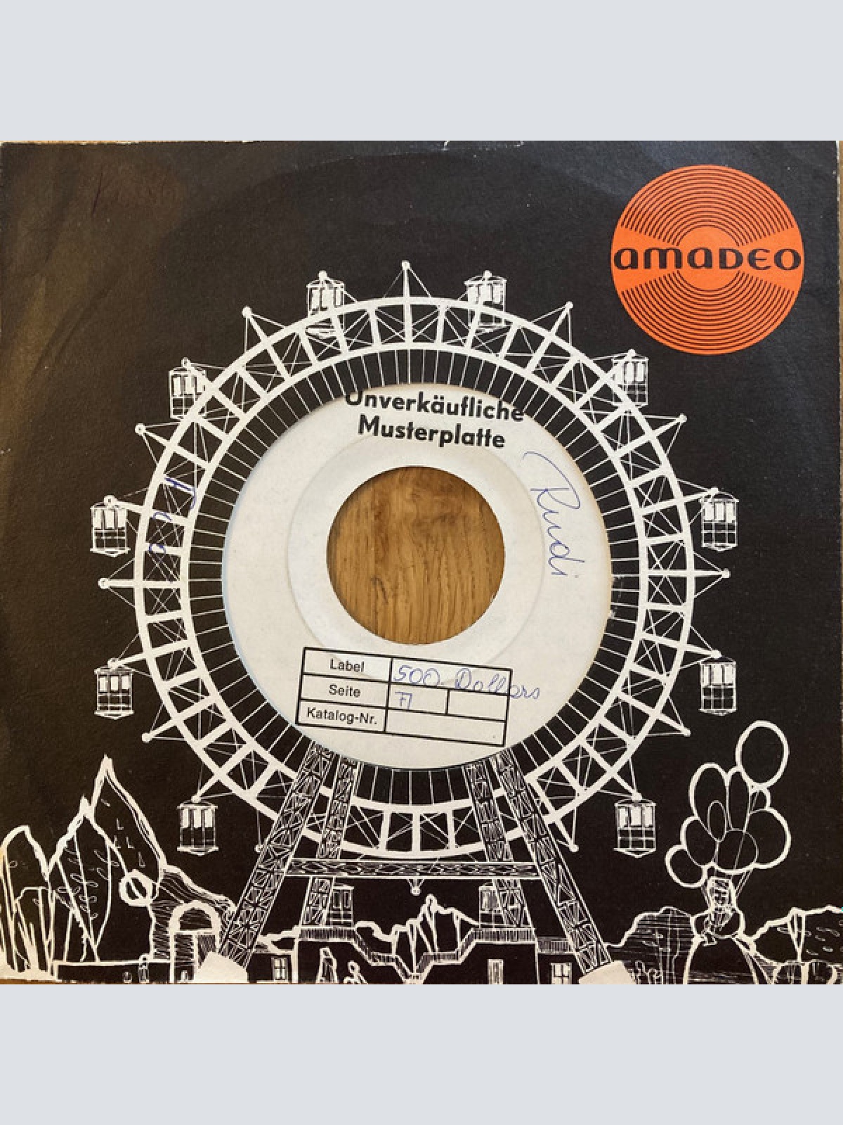 Vinyl / Schmetterlinge - 500 Dollars