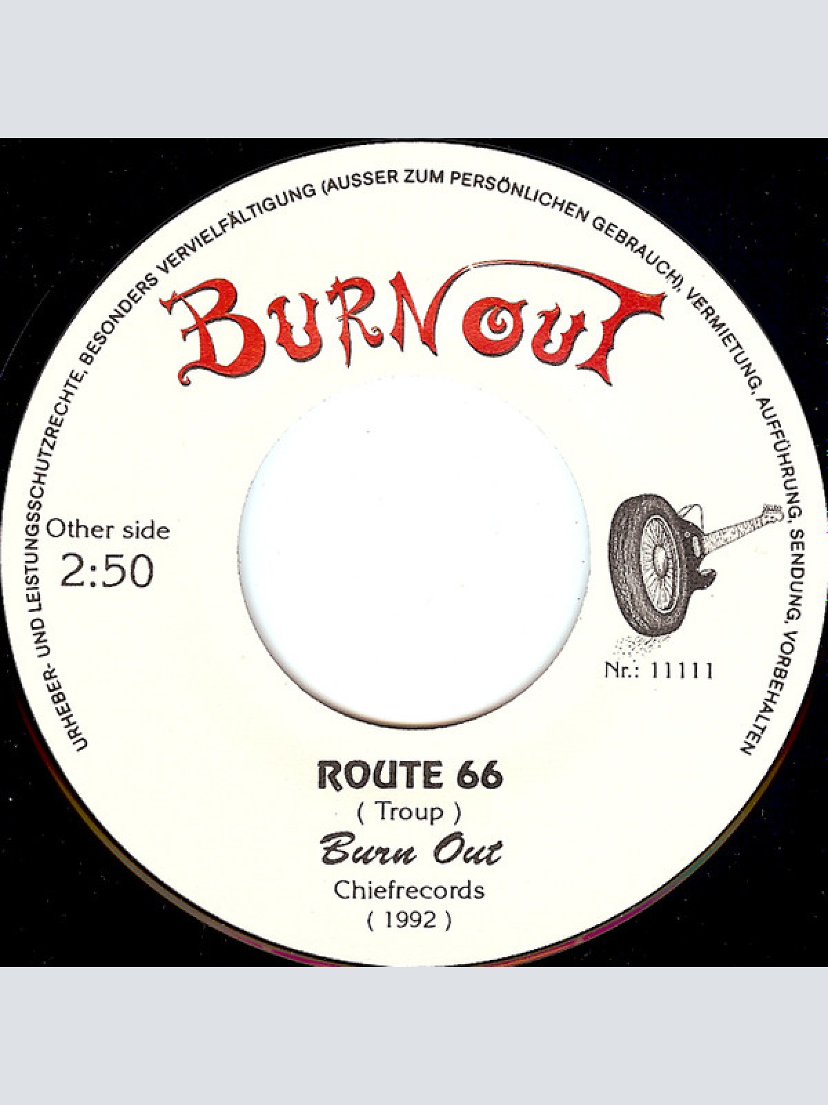 Vinyl / Burn Out (3) - Out Of My Mind