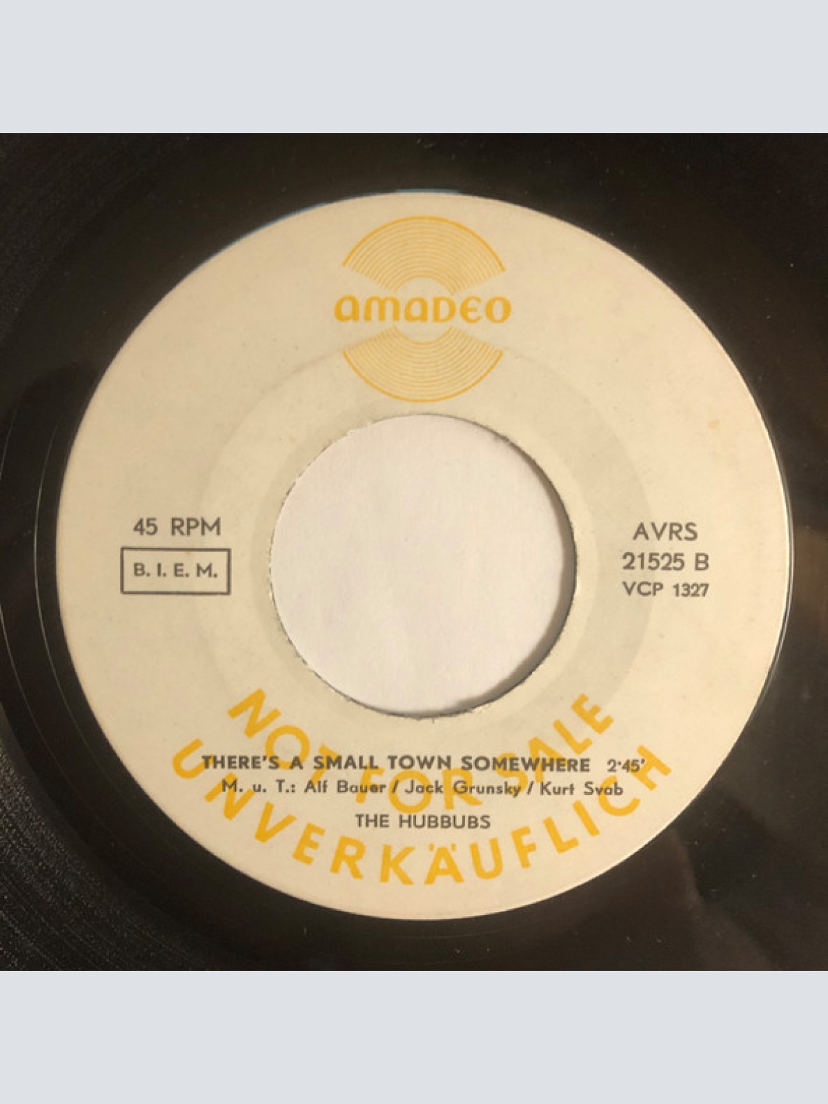 Vinyl / The Hubbubs - I Got To Show The World