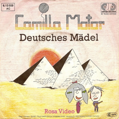Vinyl / Camilla Motor - Deutsches Mädel