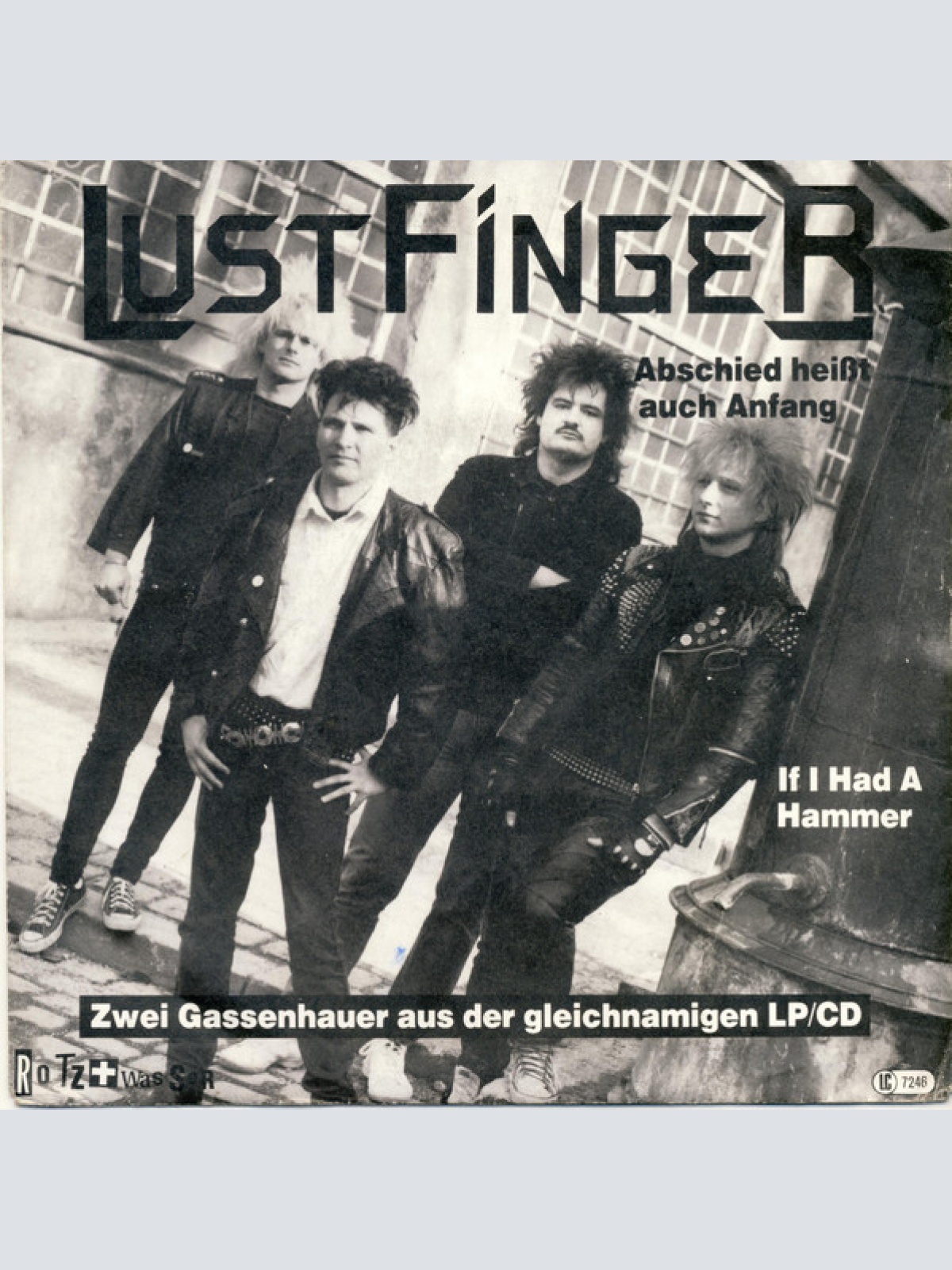 Vinyl / Lustfinger - Abschied Heißt Auch Anfang / If I Had A Hammer