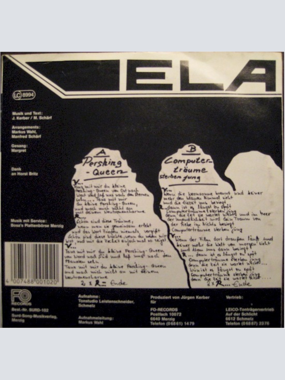 Vinyl / Ela (5) - Pershing Queen