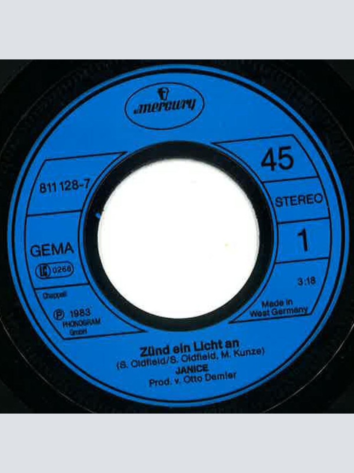Vinyl / Janice (13) - Zünd' Ein Licht An