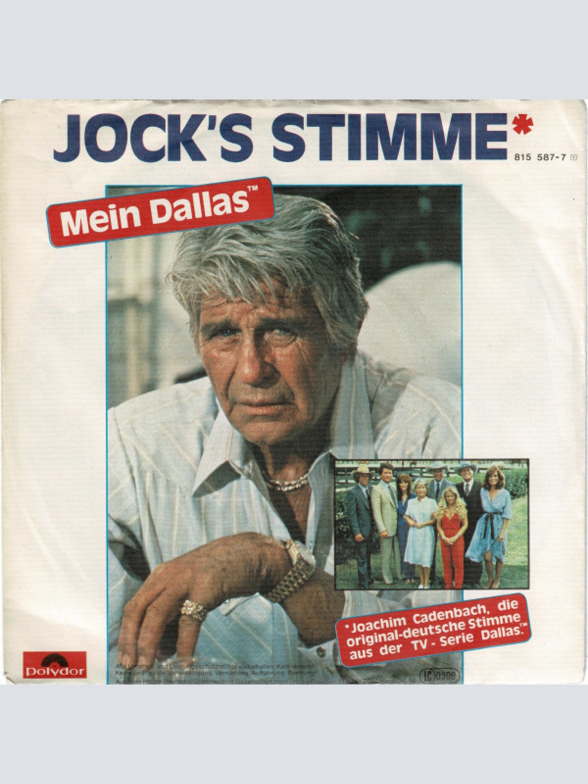Vinyl / Jock's Stimme - Mein Dallas™