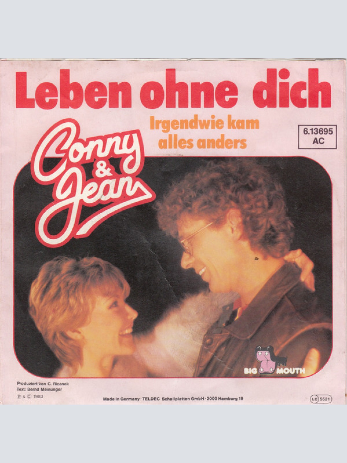 Vinyl / Conny & Jean - Leben Ohne Dich