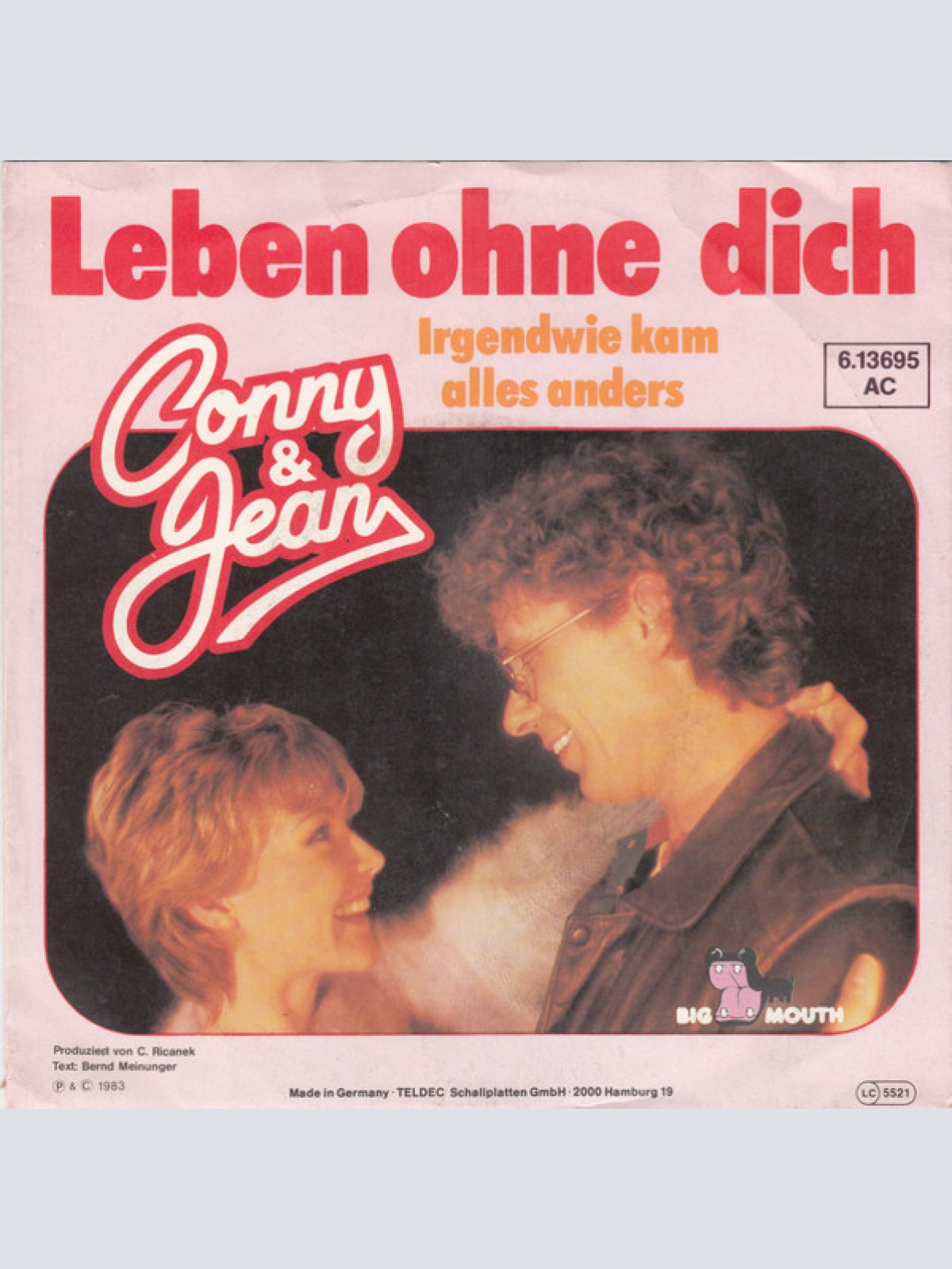 Vinyl / Conny & Jean - Leben Ohne Dich
