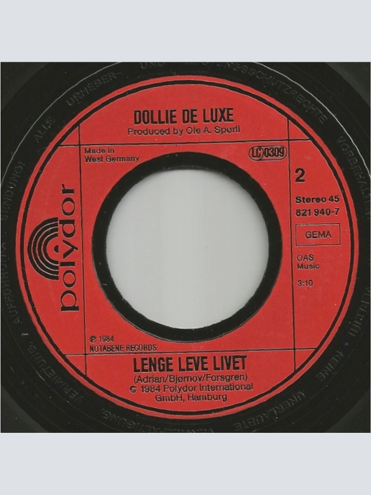 Vinyl / Dollie De Luxe - Life Was Made For Living