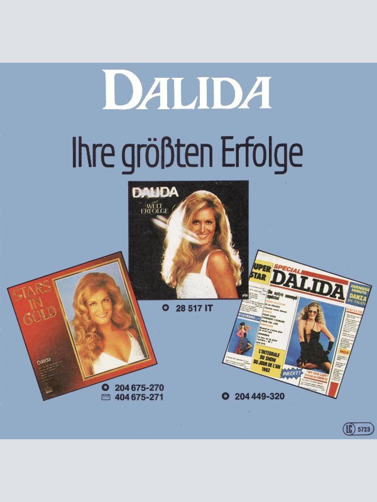 Vinyl / Dalida - Buona Sera Phantasie / Der Charme Der Kleinen Worte