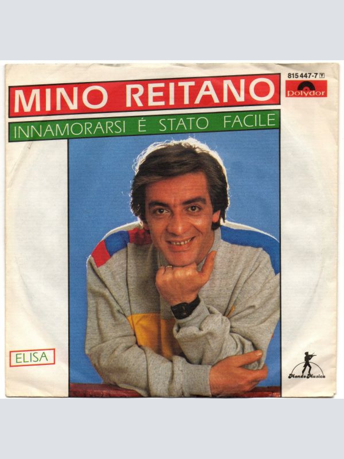 Vinyl / Mino Reitano - Innamorarsi E' Stato Facile