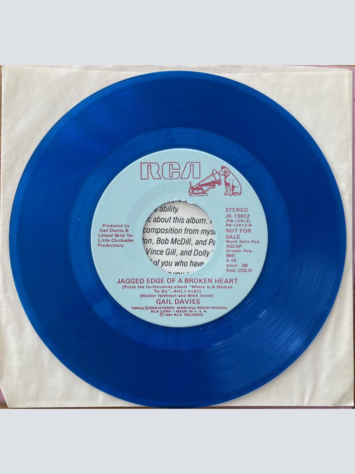 Vinyl / Gail Davies - Jagged Edge Of A Broken Heart