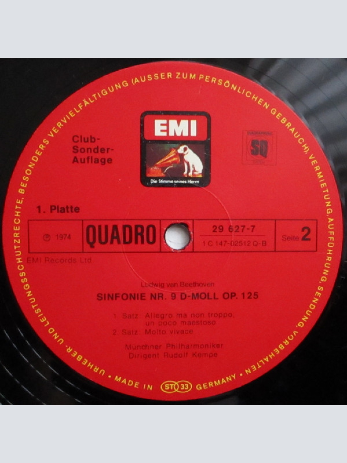 Vinyl / Ludwig Van Beethoven, Philharmonischer Chor München, Münchner Motetten-Chor*, Münchner Philharmoniker - Sinfonie Nr. 8 F-dur Op. 93 Sinfonie Nr. 9 D-moll Op. 125