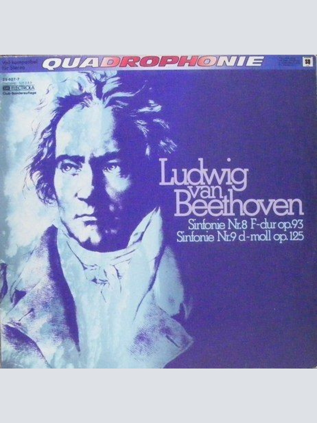 Vinyl / Ludwig Van Beethoven, Philharmonischer Chor München, Münchner Motetten-Chor*, Münchner Philharmoniker - Sinfonie Nr. 8 F-dur Op. 93 Sinfonie Nr. 9 D-moll Op. 125