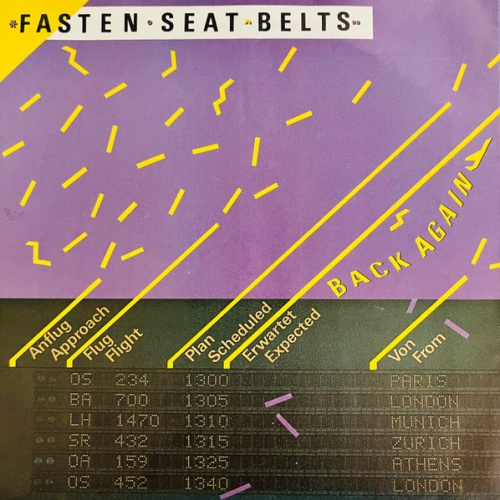 Vinyl / Fasten Seat Belts - Back Again