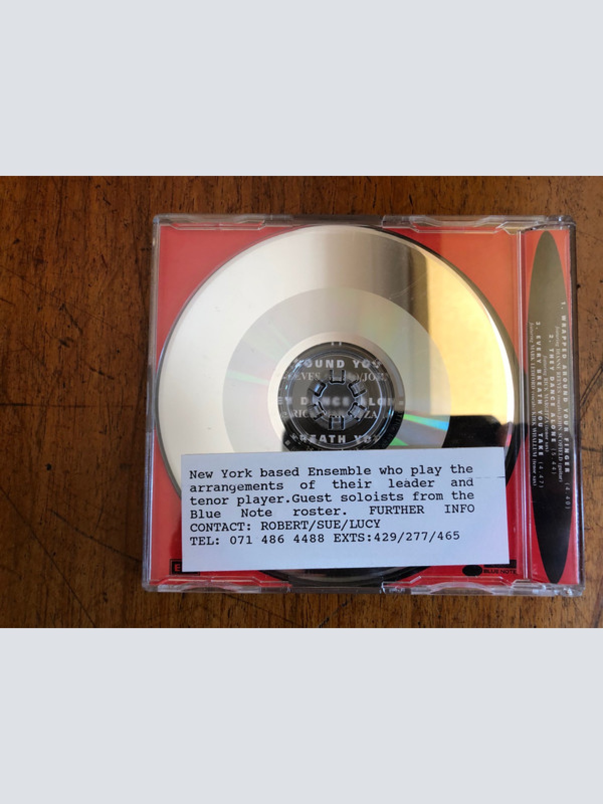 CD / The Bob Belden Ensemble - Straight To My Heart: The Bob Belden Ensemble Performs The Music Of Sting